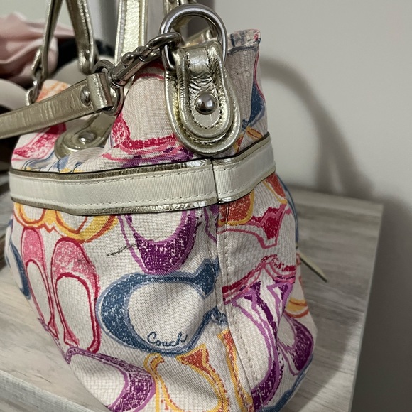 Multicolored Coach Bag - Picture 3 of 7